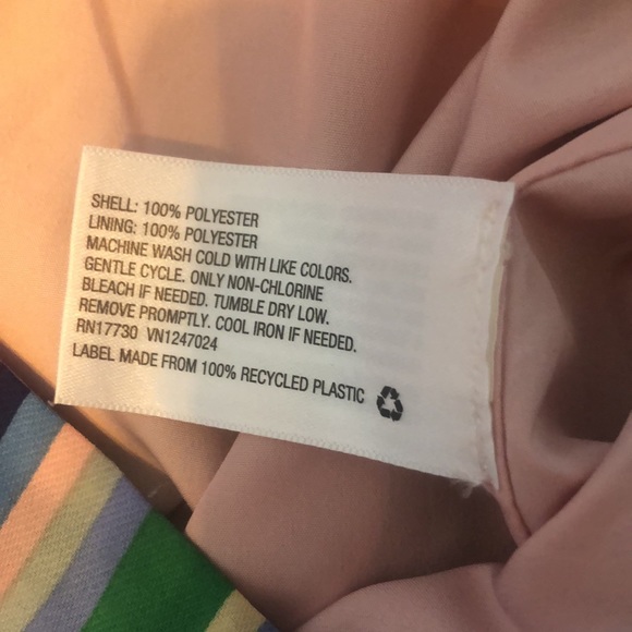 Multicolor asymmetrical skirt - Picture 8 of 8